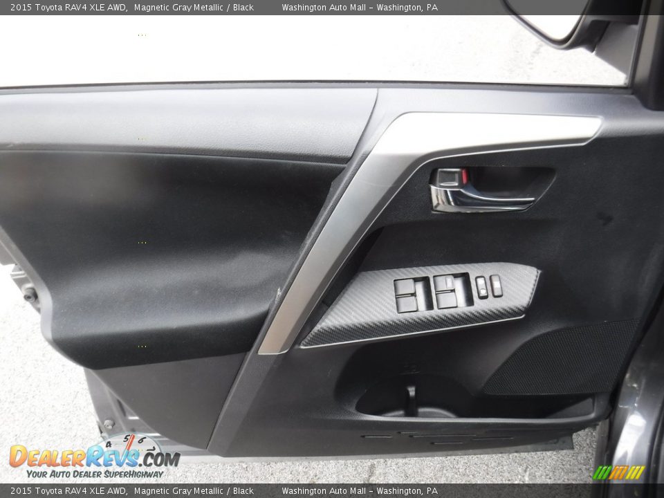 2015 Toyota RAV4 XLE AWD Magnetic Gray Metallic / Black Photo #15