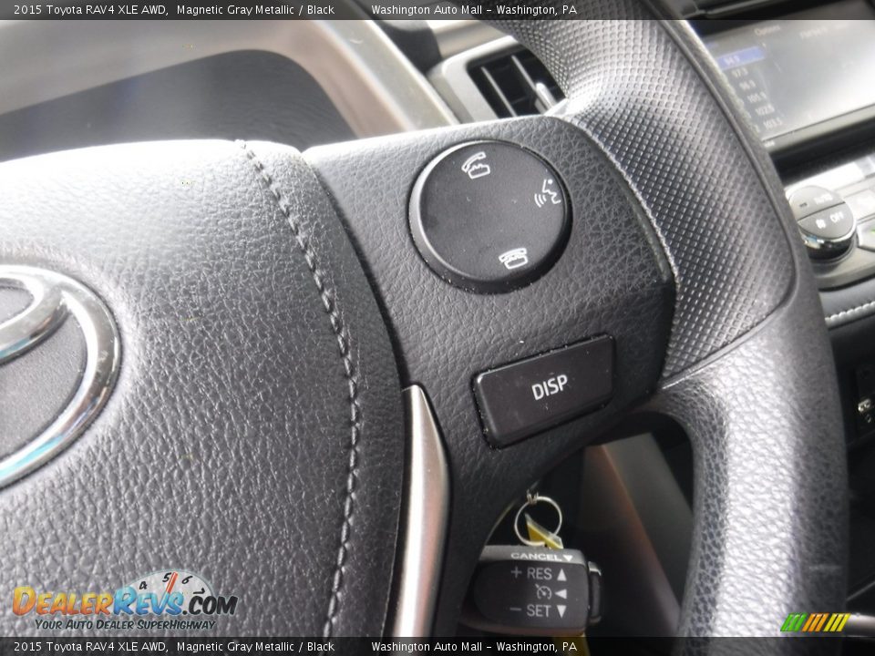 2015 Toyota RAV4 XLE AWD Magnetic Gray Metallic / Black Photo #20
