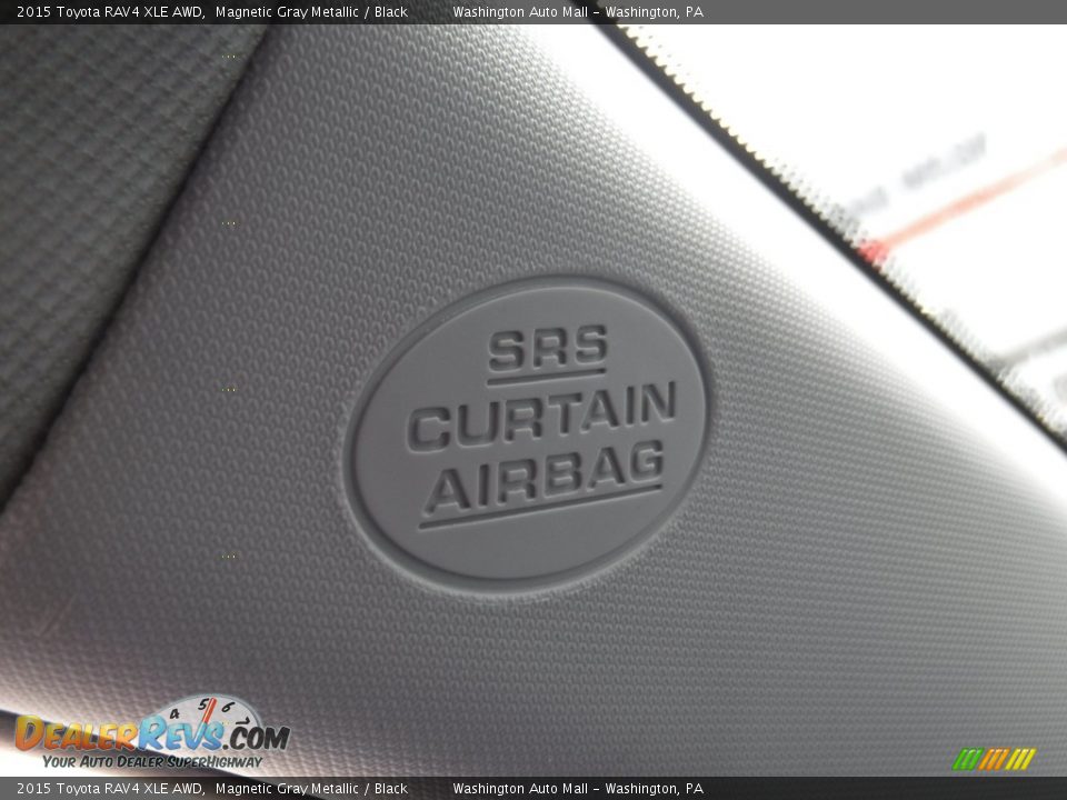2015 Toyota RAV4 XLE AWD Magnetic Gray Metallic / Black Photo #22