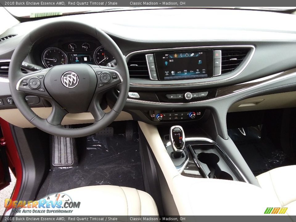 2018 Buick Enclave Essence AWD Red Quartz Tintcoat / Shale Photo #6