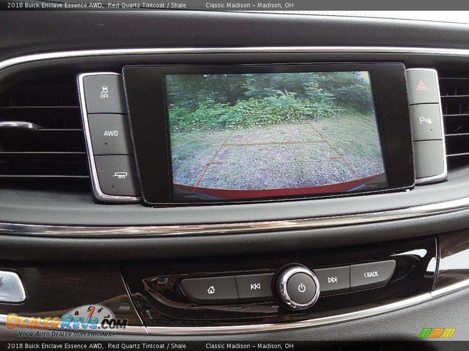 2018 Buick Enclave Essence AWD Red Quartz Tintcoat / Shale Photo #8