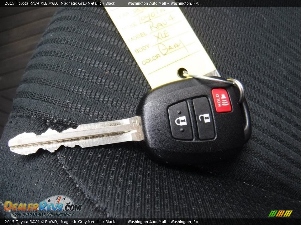 2015 Toyota RAV4 XLE AWD Magnetic Gray Metallic / Black Photo #26