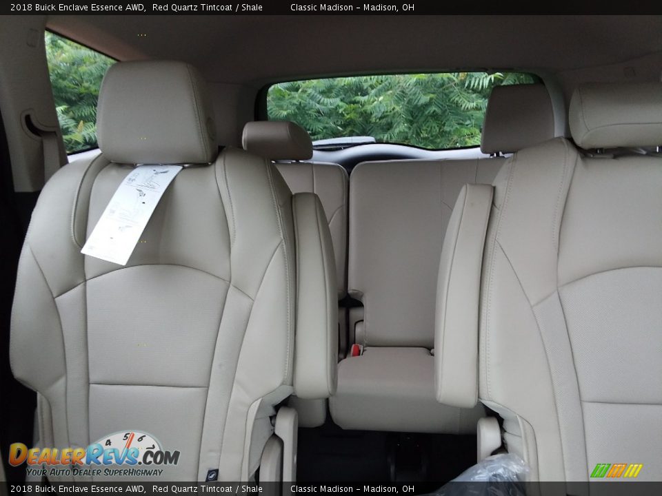 2018 Buick Enclave Essence AWD Red Quartz Tintcoat / Shale Photo #11