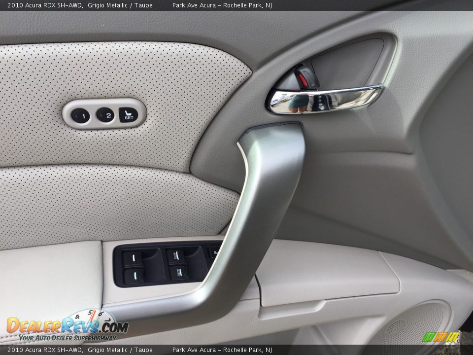 2010 Acura RDX SH-AWD Grigio Metallic / Taupe Photo #10