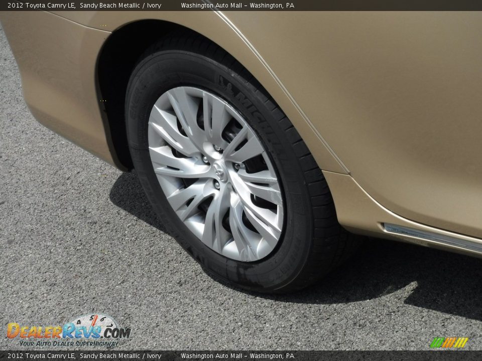 2012 Toyota Camry LE Sandy Beach Metallic / Ivory Photo #3