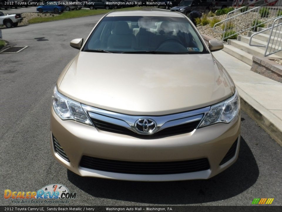 2012 Toyota Camry LE Sandy Beach Metallic / Ivory Photo #4