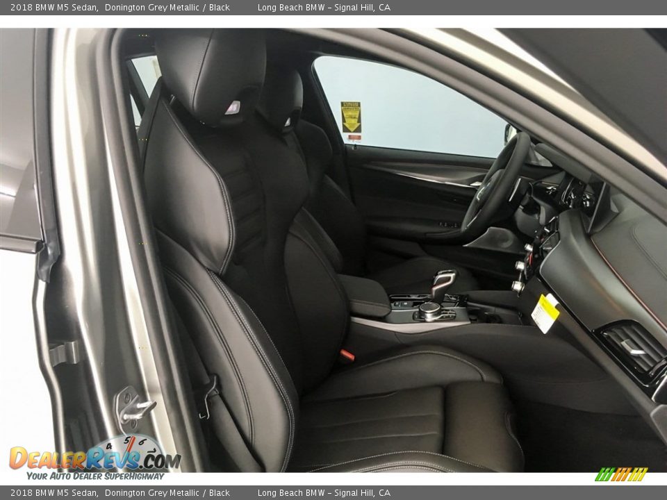 2018 BMW M5 Sedan Donington Grey Metallic / Black Photo #2