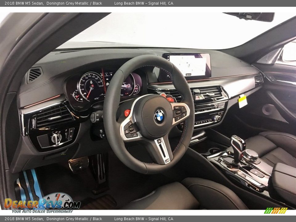 2018 BMW M5 Sedan Donington Grey Metallic / Black Photo #5