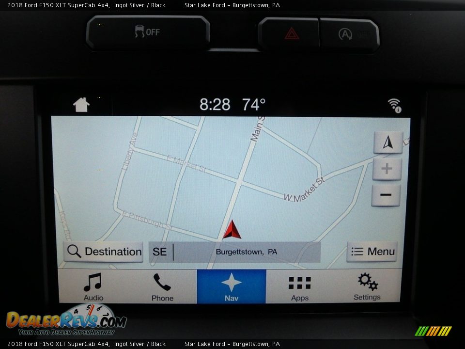 2018 Ford F150 XLT SuperCab 4x4 Ingot Silver / Black Photo #18