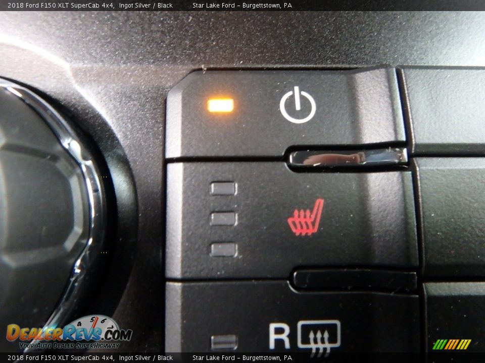 2018 Ford F150 XLT SuperCab 4x4 Ingot Silver / Black Photo #20