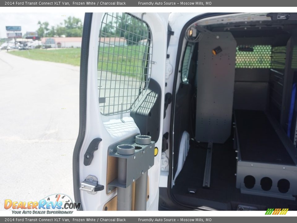 2014 Ford Transit Connect XLT Van Frozen White / Charcoal Black Photo #4