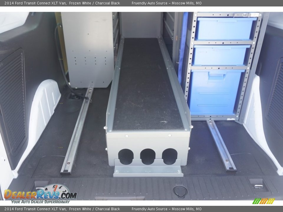 2014 Ford Transit Connect XLT Van Frozen White / Charcoal Black Photo #7