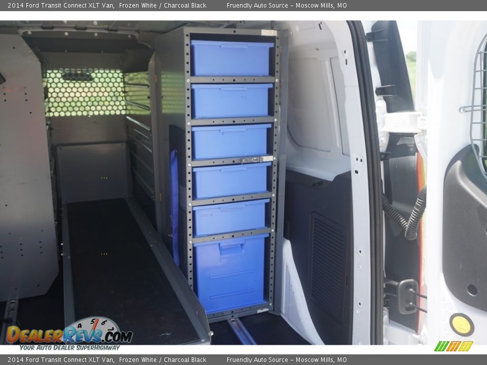2014 Ford Transit Connect XLT Van Frozen White / Charcoal Black Photo #8