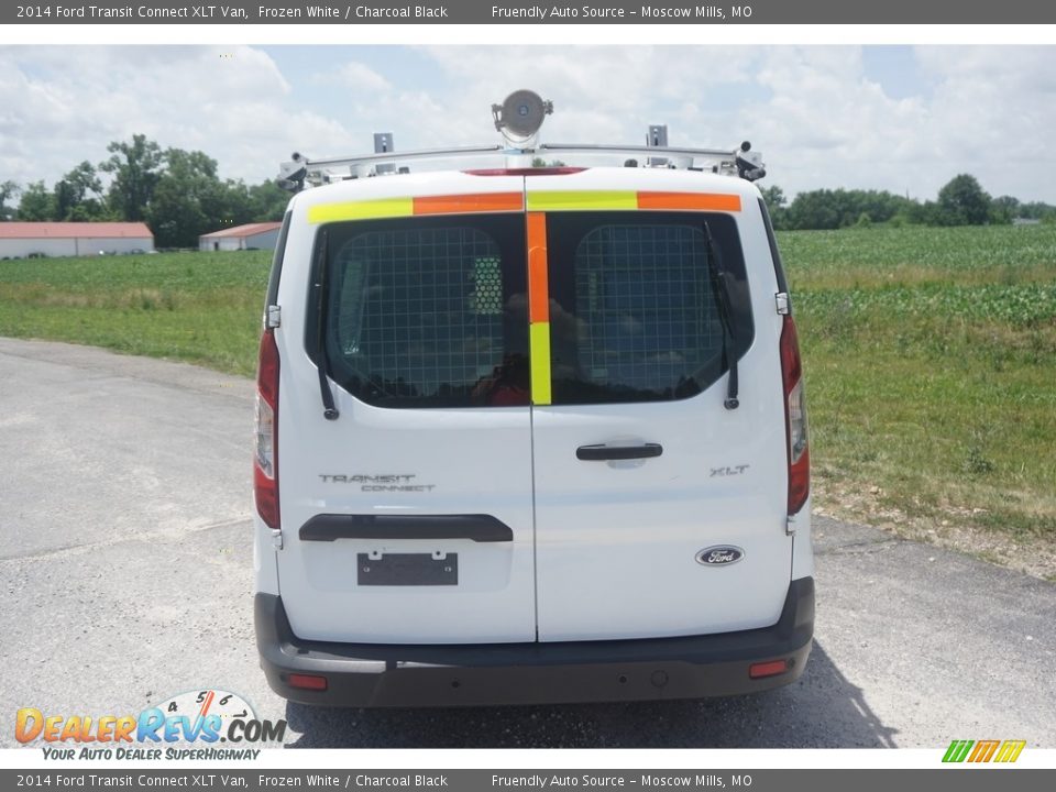 2014 Ford Transit Connect XLT Van Frozen White / Charcoal Black Photo #10
