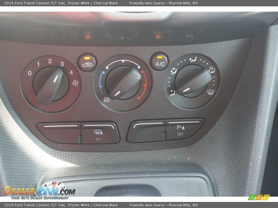 2014 Ford Transit Connect XLT Van Frozen White / Charcoal Black Photo #16