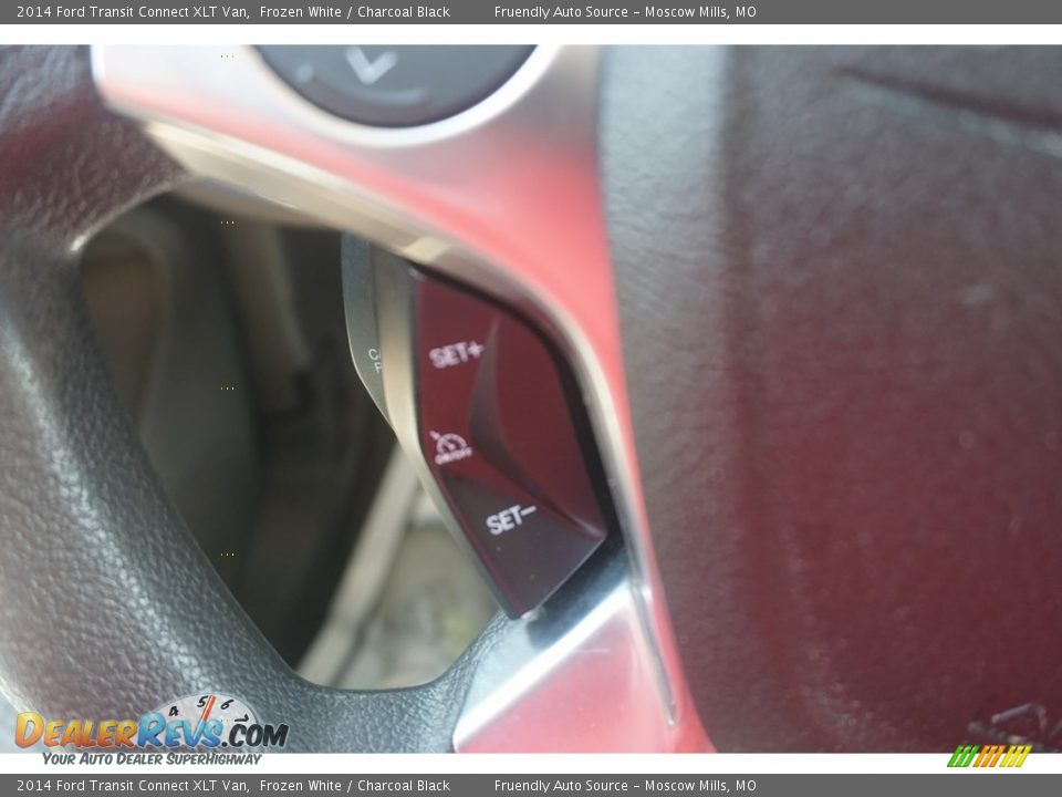2014 Ford Transit Connect XLT Van Frozen White / Charcoal Black Photo #18