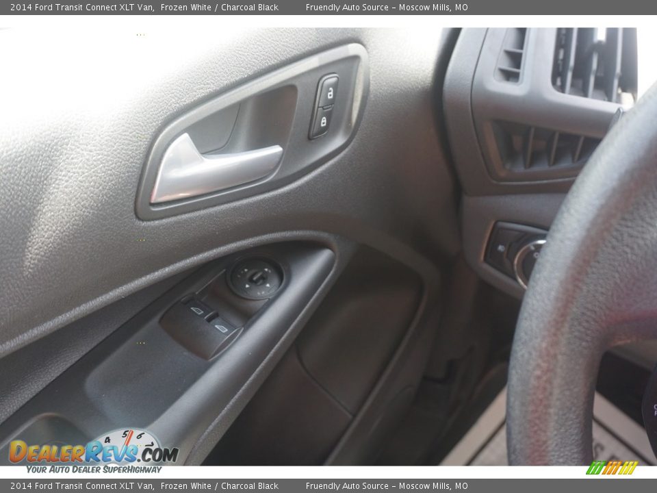 2014 Ford Transit Connect XLT Van Frozen White / Charcoal Black Photo #19