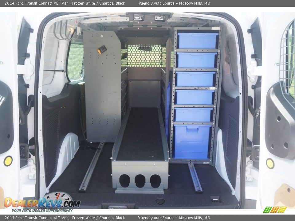 2014 Ford Transit Connect XLT Van Frozen White / Charcoal Black Photo #20