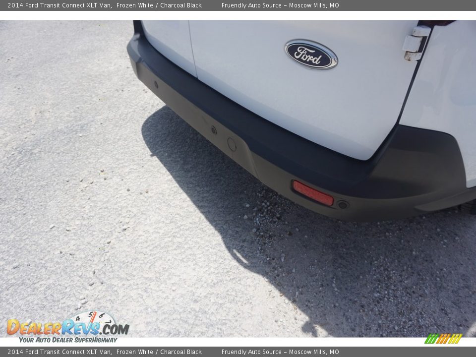2014 Ford Transit Connect XLT Van Frozen White / Charcoal Black Photo #22