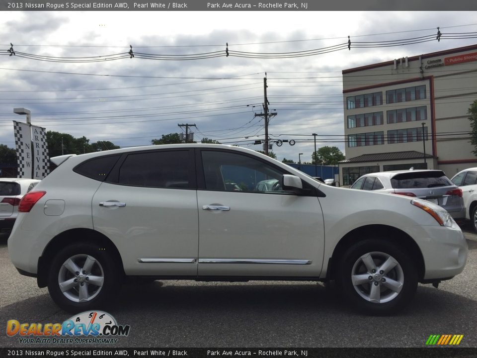 2013 Nissan Rogue S Special Edition AWD Pearl White / Black Photo #2