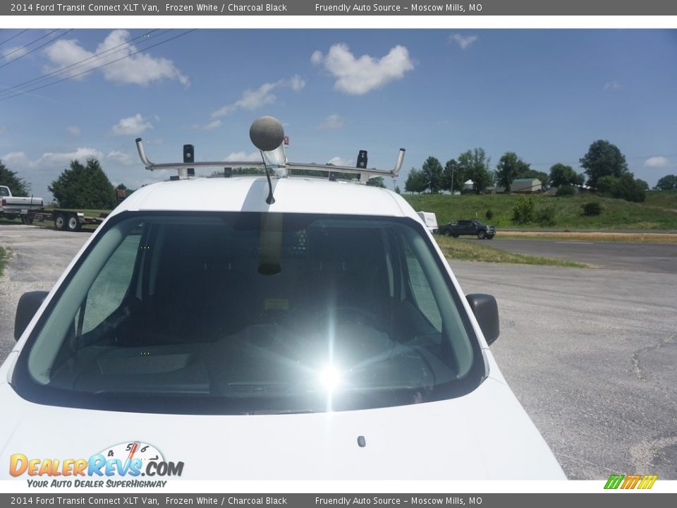 2014 Ford Transit Connect XLT Van Frozen White / Charcoal Black Photo #31