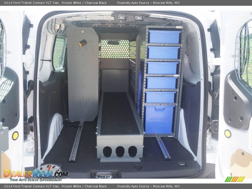 2014 Ford Transit Connect XLT Van Frozen White / Charcoal Black Photo #33