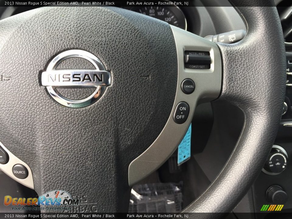 2013 Nissan Rogue S Special Edition AWD Pearl White / Black Photo #18