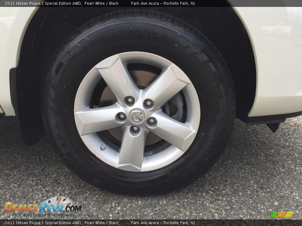 2013 Nissan Rogue S Special Edition AWD Pearl White / Black Photo #27