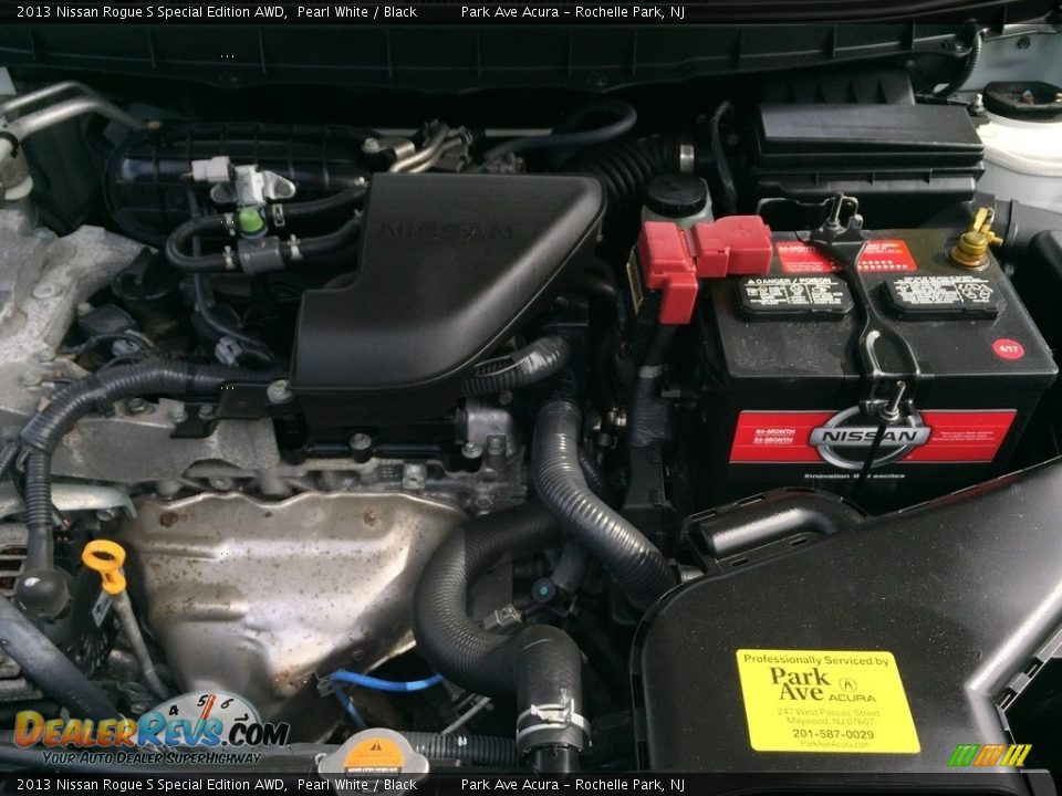 2013 Nissan Rogue S Special Edition AWD Pearl White / Black Photo #29