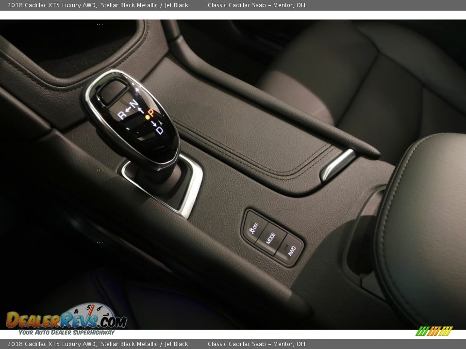 2018 Cadillac XT5 Luxury AWD Stellar Black Metallic / Jet Black Photo #14