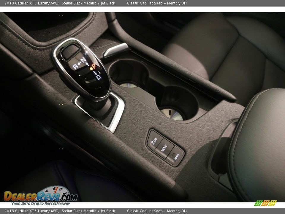 2018 Cadillac XT5 Luxury AWD Stellar Black Metallic / Jet Black Photo #15