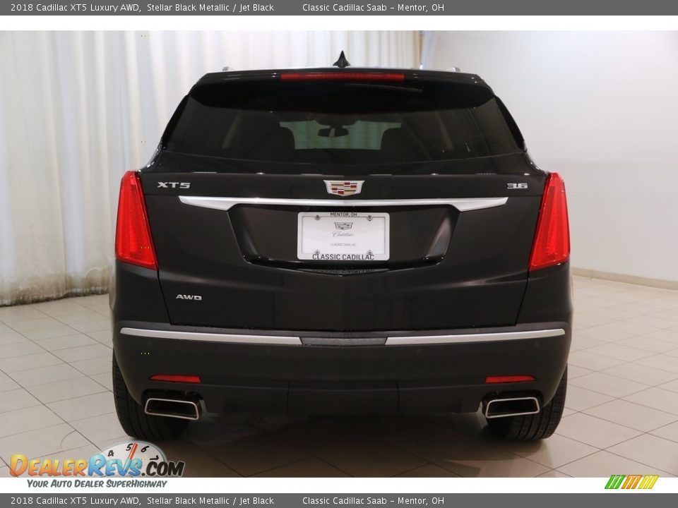 2018 Cadillac XT5 Luxury AWD Stellar Black Metallic / Jet Black Photo #20