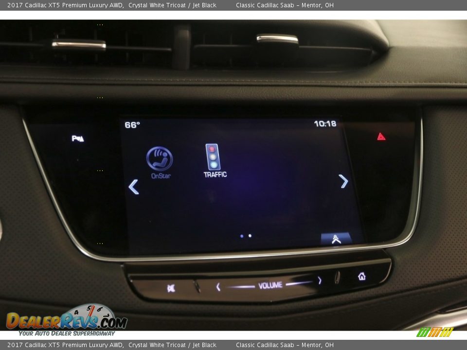 2017 Cadillac XT5 Premium Luxury AWD Crystal White Tricoat / Jet Black Photo #11