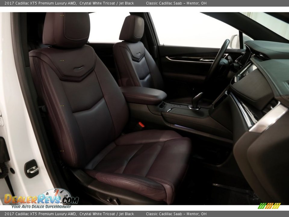 2017 Cadillac XT5 Premium Luxury AWD Crystal White Tricoat / Jet Black Photo #16