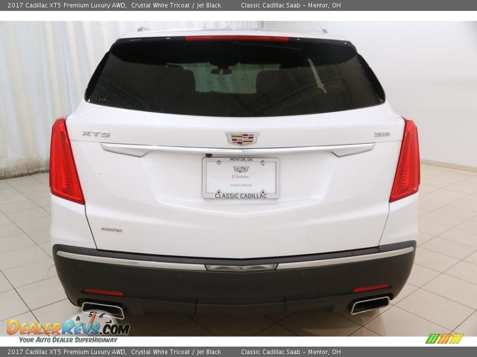2017 Cadillac XT5 Premium Luxury AWD Crystal White Tricoat / Jet Black Photo #19