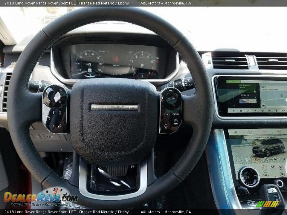 2018 Land Rover Range Rover Sport HSE Steering Wheel Photo #14