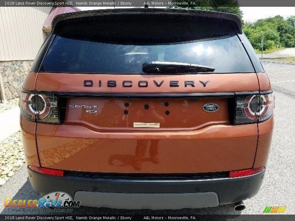 2018 Land Rover Discovery Sport HSE Namib Orange Metallic / Ebony Photo #5