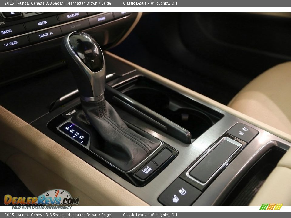 2015 Hyundai Genesis 3.8 Sedan Manhattan Brown / Beige Photo #25
