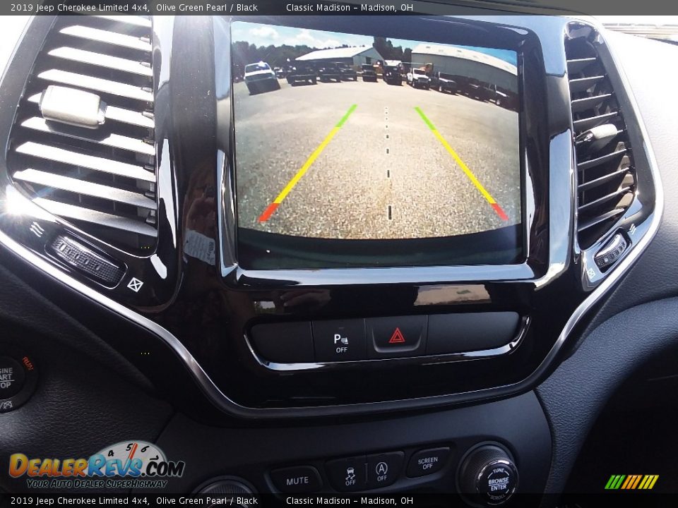 2019 Jeep Cherokee Limited 4x4 Olive Green Pearl / Black Photo #8