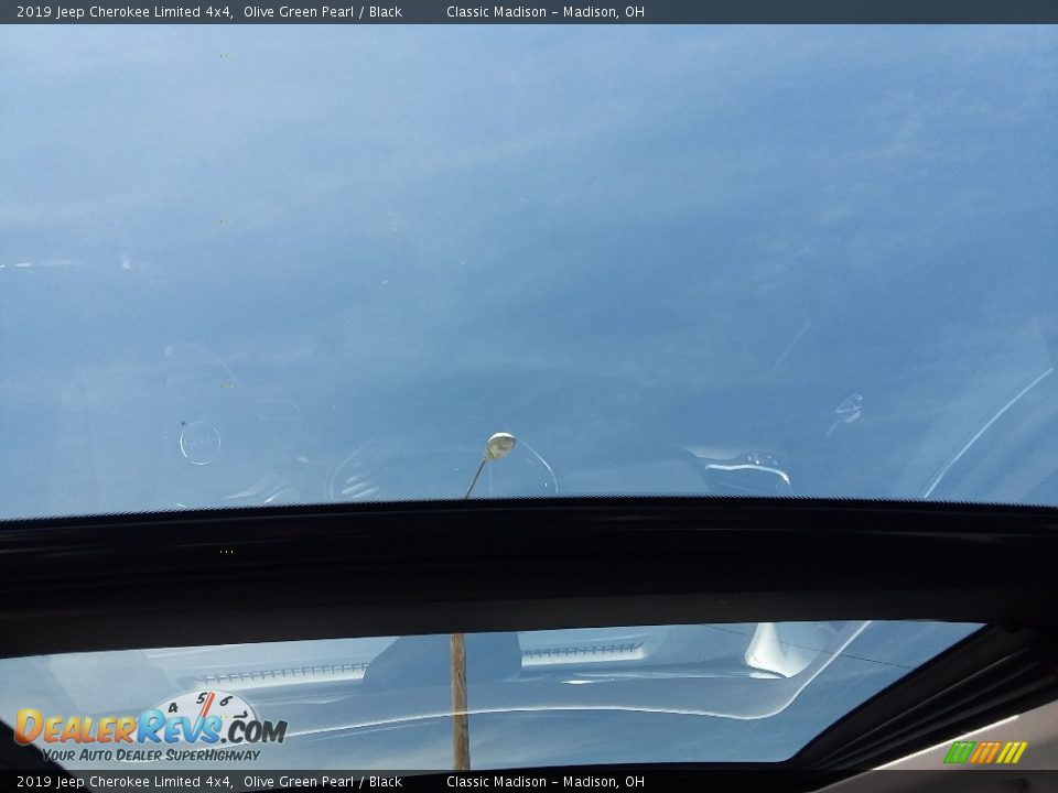 2019 Jeep Cherokee Limited 4x4 Olive Green Pearl / Black Photo #12