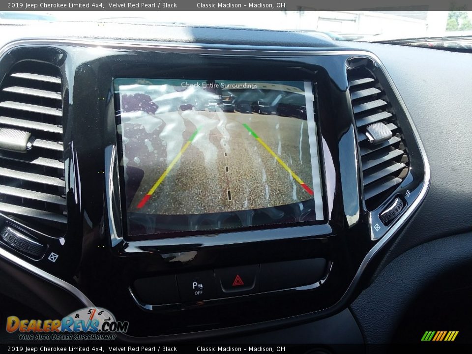 2019 Jeep Cherokee Limited 4x4 Velvet Red Pearl / Black Photo #7