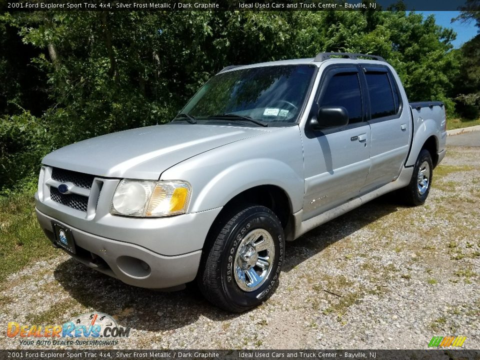 2001 Ford Explorer Sport Trac 4x4 Silver Frost Metallic / Dark Graphite Photo #1