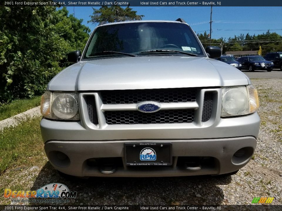 2001 Ford Explorer Sport Trac 4x4 Silver Frost Metallic / Dark Graphite Photo #2