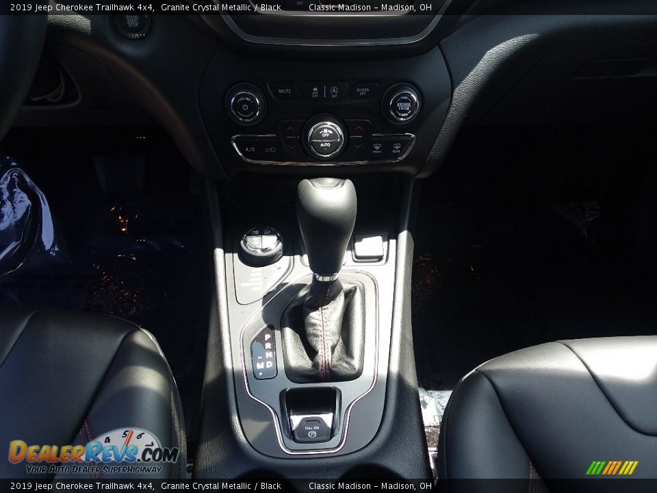 2019 Jeep Cherokee Trailhawk 4x4 Granite Crystal Metallic / Black Photo #7