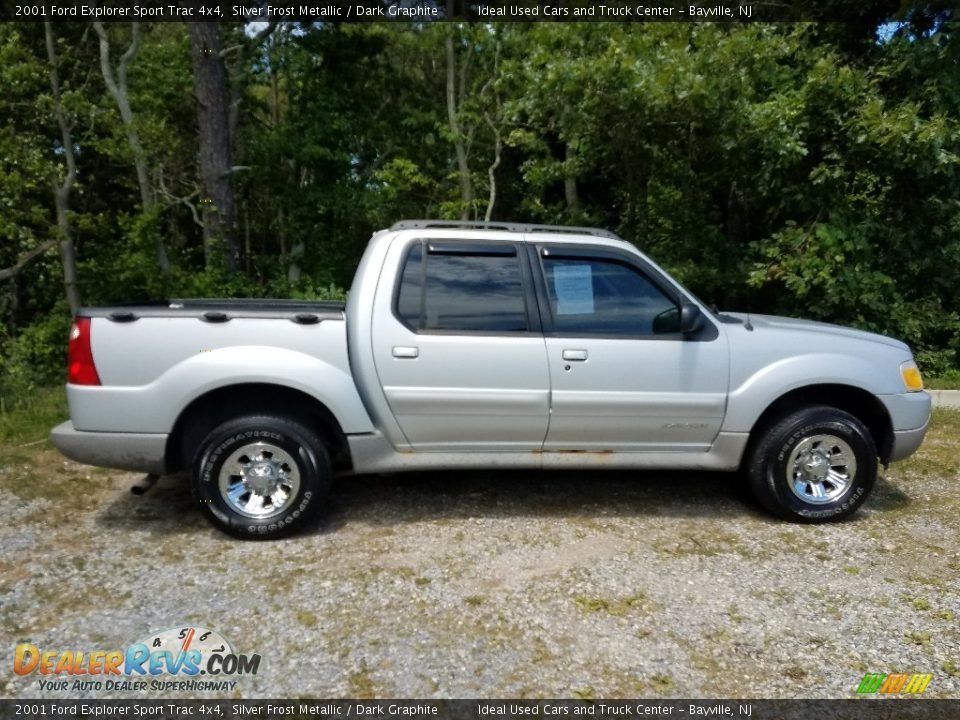 2001 Ford Explorer Sport Trac 4x4 Silver Frost Metallic / Dark Graphite Photo #4