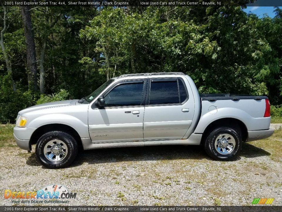 2001 Ford Explorer Sport Trac 4x4 Silver Frost Metallic / Dark Graphite Photo #5