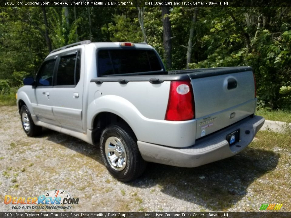 2001 Ford Explorer Sport Trac 4x4 Silver Frost Metallic / Dark Graphite Photo #6