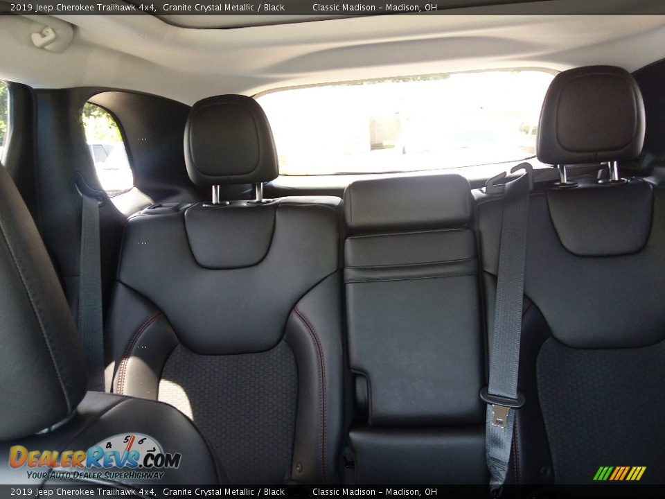 2019 Jeep Cherokee Trailhawk 4x4 Granite Crystal Metallic / Black Photo #12