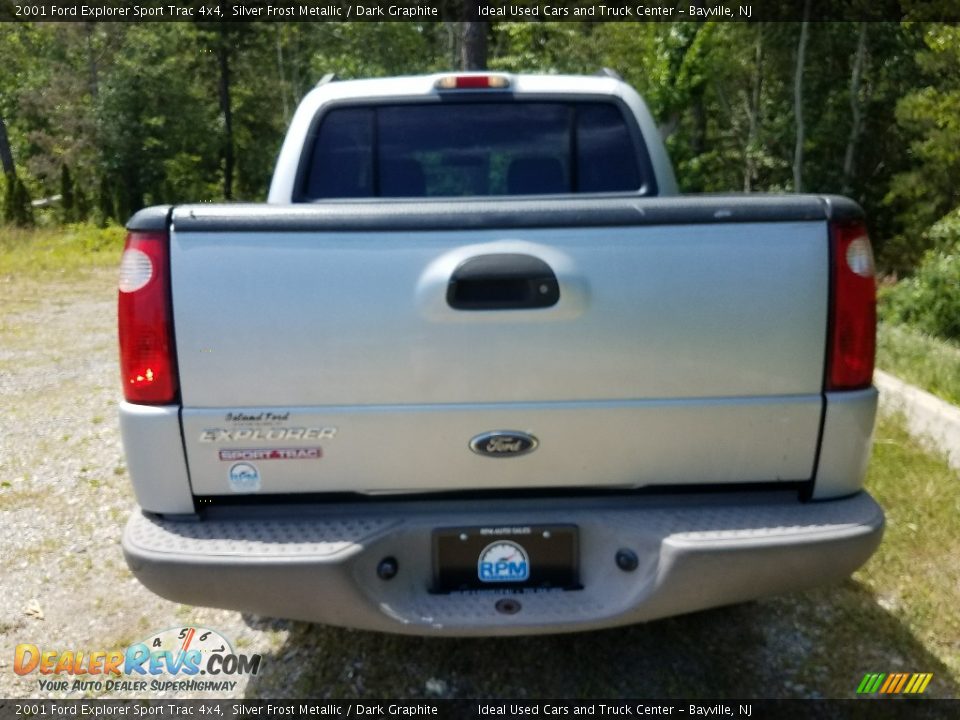 2001 Ford Explorer Sport Trac 4x4 Silver Frost Metallic / Dark Graphite Photo #8