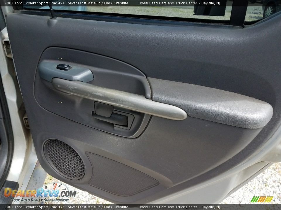 2001 Ford Explorer Sport Trac 4x4 Silver Frost Metallic / Dark Graphite Photo #11